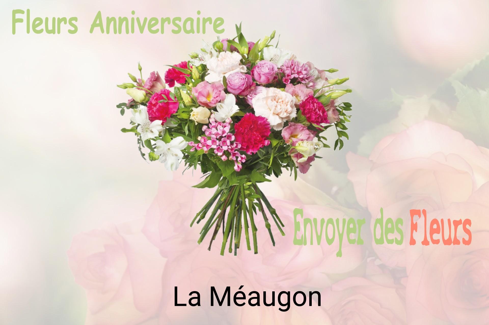 Bouquet de fleurs d’anniversaire livré à La Méaugon